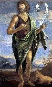 BARTOLOMEO VENETO John the Baptist Spain oil painting artist